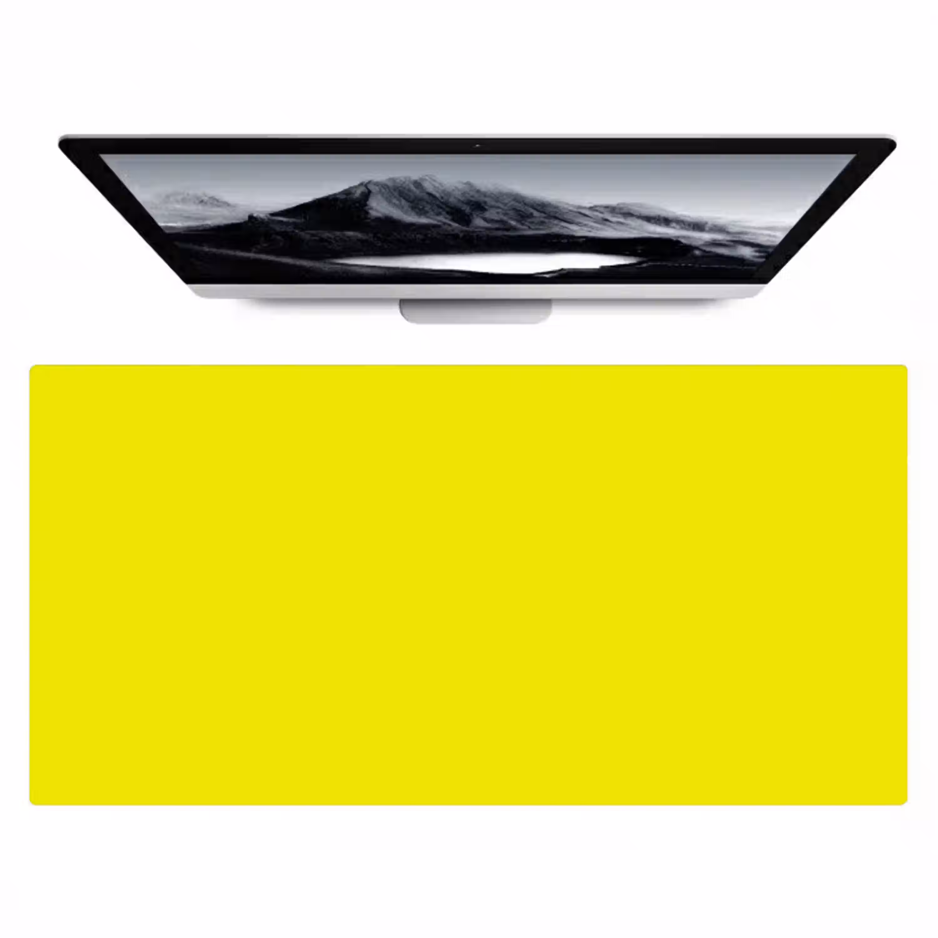 Bright - Canary - Geel Muismat XXL klein 681 -zzz3d