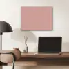 Plaid - Patroon - Visgraad - Roze PET vilt klein 837 -sfeer5