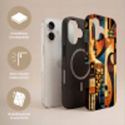 Figuren - Abstract - Symbolen Toughcase MagSafe Apple iPhone 17 klein -USP_Lagen_DE