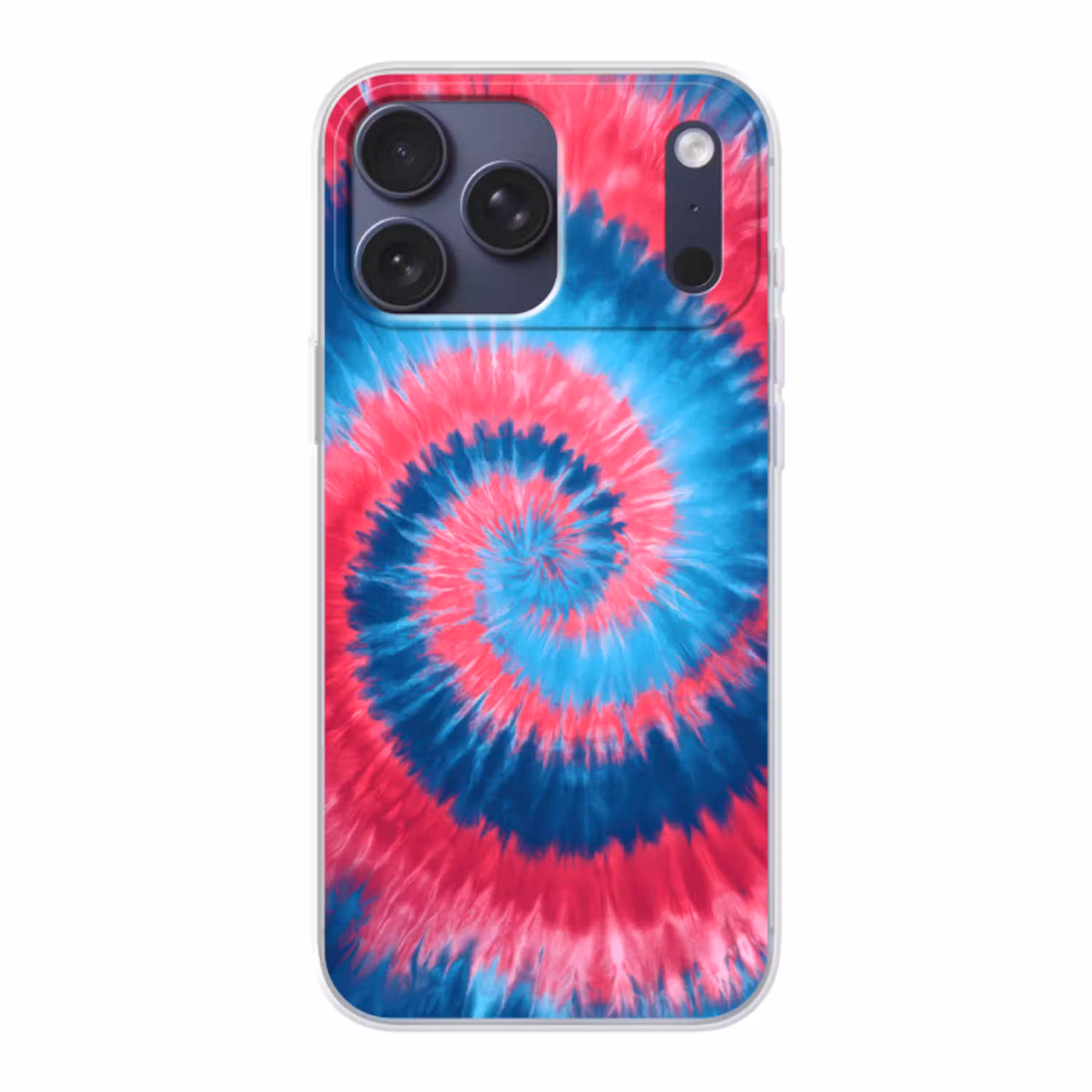 Spiraal - Roze - Draaiend Telefoonhoesje iPhone 17 Pro Max klein -3d