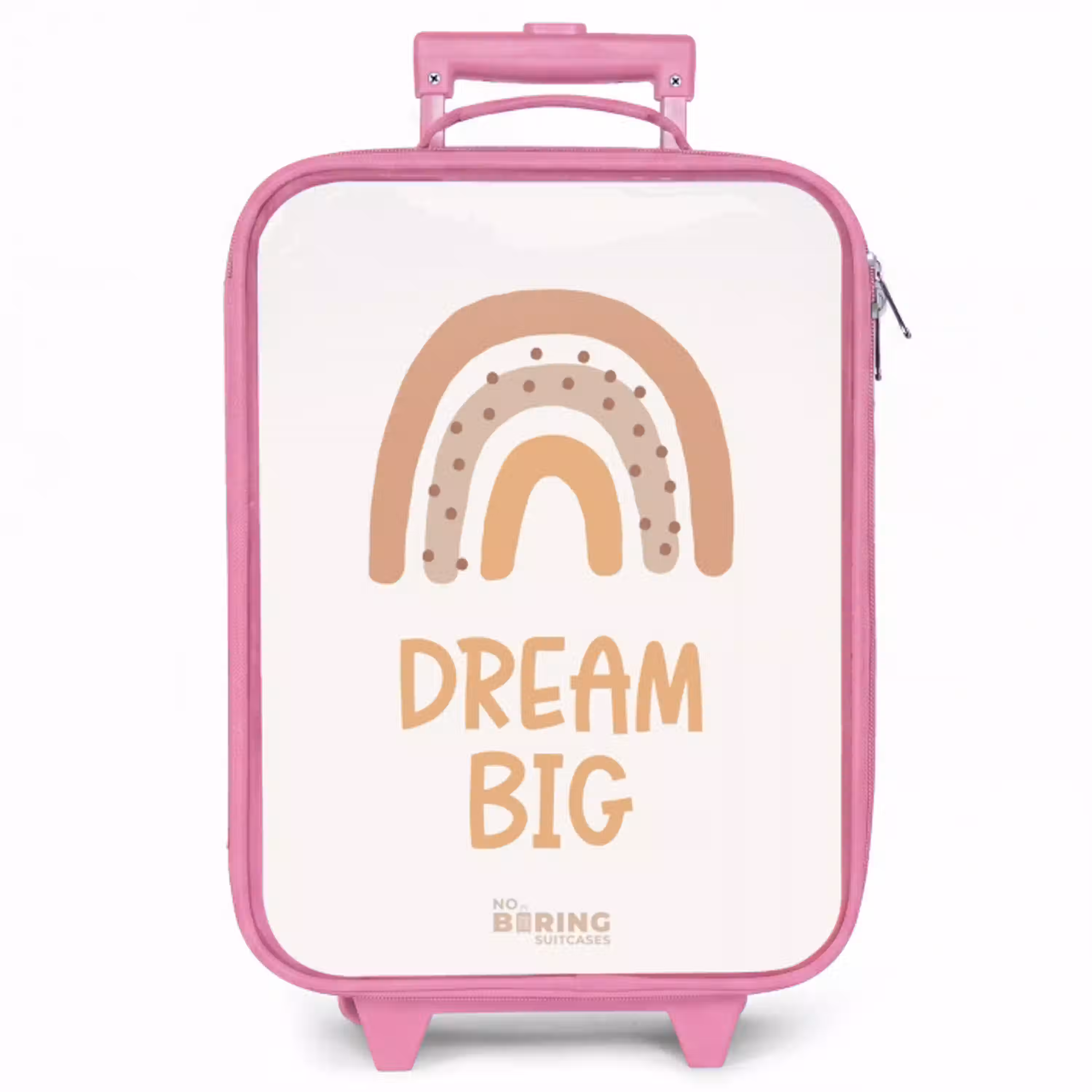 Regenboog met de quote 'Dream Big' Kinderkoffer - Roze klein -zzz_website3d
