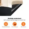 Vlakken - Abstract - Zwart - Strepen Inductie beschermer vinyl 3mm klein -zzzzzzz-td-onderkant