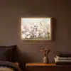 Quote - Bloemen - Schilderachtig Light Box met batterij (Wandlamp) middel -sfeer4