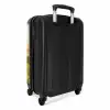 Vuurtoren bij zonsondergang NBS - Handbagage koffer - Unisex middel -achterkant