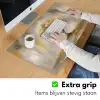 Schilderij - Boom - Abstract - Bladeren Muismat XXL klein -sfeer3