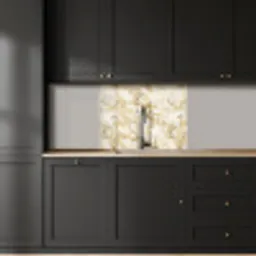 Warm - Gouden - Marmer - Patroon keuken achterwand 2 middel 865 -sfeer1