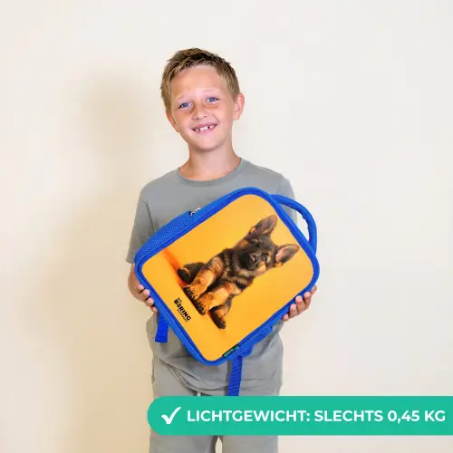 Hein herder Kinderrugzak - Blauw middel -sfeer1_NL