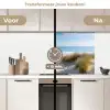 Strand - Zee - Duin - Zand - Zomer keuken achterwand 2 middel -voor-na2_NL
