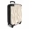 Abstract - Minimalistisch beige NBS - Handbagage koffer - Kinderen Unisex middel -productfoto_3d