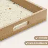 Terrazzo - Decoratie - Tegels - Patronen Dienblad Rechthoek middel -USP_HandgreepFR