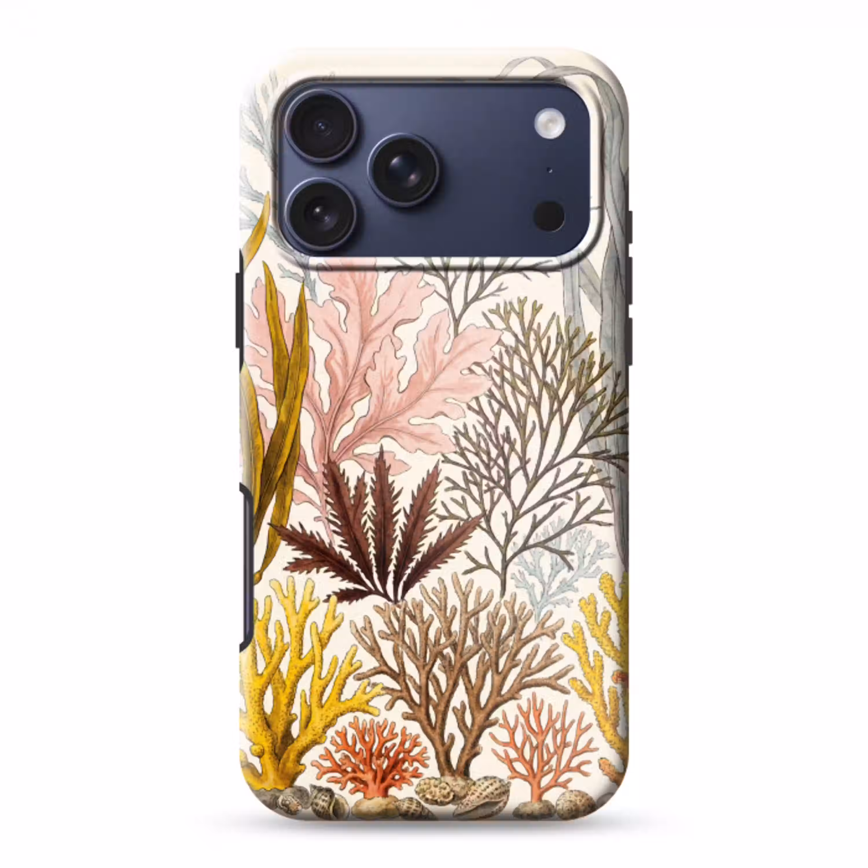 Natuur - Onderwater - Botanisch - Vintage - Kleurrijk Toughcase MagSafe Apple iPhone 17 Pro Max klein -3d