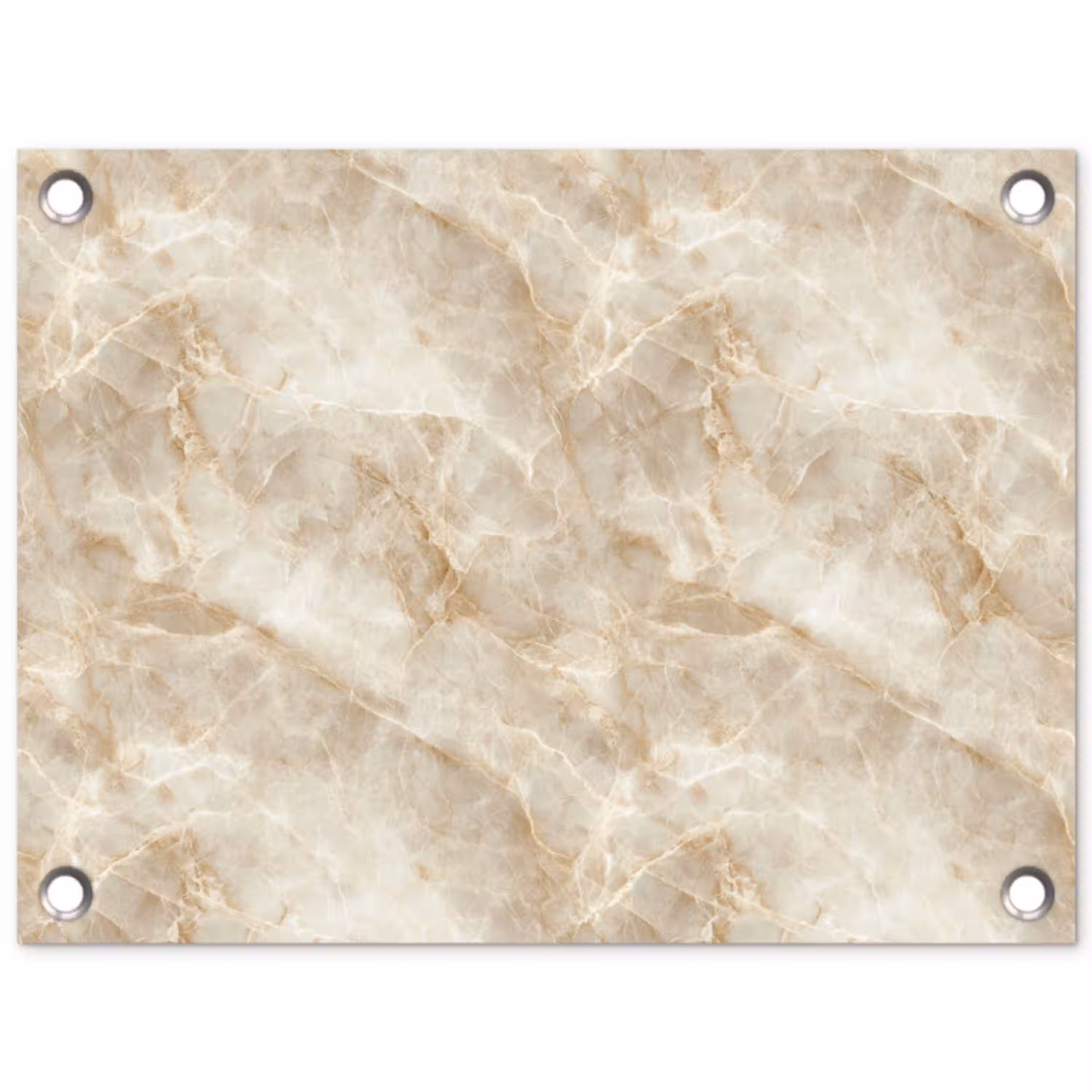 Lichtbeige - Onyx - Subtiel tuinposter los doek klein 239 -3d