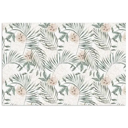 Monstera - Palmblad - Jungle - Tropisch poster papier klein -3d