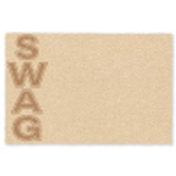Swag - Bruin - Beige Vloerkleed Rechthoek klein -3d