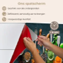 Kruiden - Specerijen - Lepels keuken achterwand spatscherm klein -spatscherm_NL
