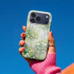 Bloemenveld - Heuvels - Kleurrijk Toughcase MagSafe Apple iPhone 17 Pro Max klein -Sfeer1V