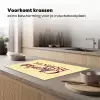 Cherish every moment - Cocktailglas - Geel Inductie beschermer vinyl 3mm klein -sfeer1