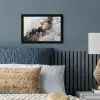 Zwart - Marmer - Luxe - Goud fotolijst zwart zonder passe partout klein -sfeer3