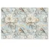 Botanisch - Zangvogel - Blauw Deurmat klein 898 -zkaufland3d
