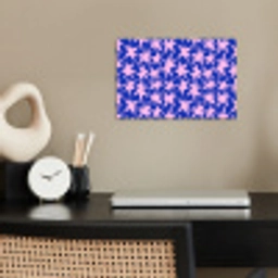 Modern - Sterren - Blauw poster papier klein 62 -sfeer1