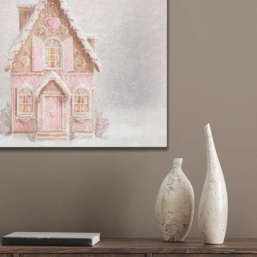 Huisje - Suiker - Pastel PET vilt klein -sfeer6_closeup