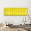 Stippen - Modern - Geel canvas 2cm klein 828 -sfeer6