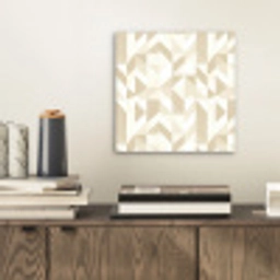Modern - Abstract - Beige aluminium wit klein 46 -sfeer1