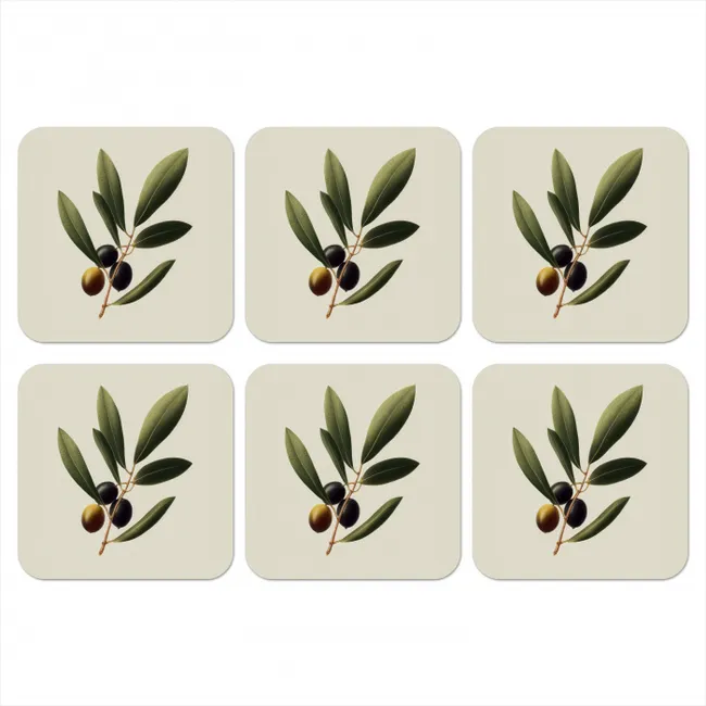 Coaster - Olive Branch - Dark Green - Olives
