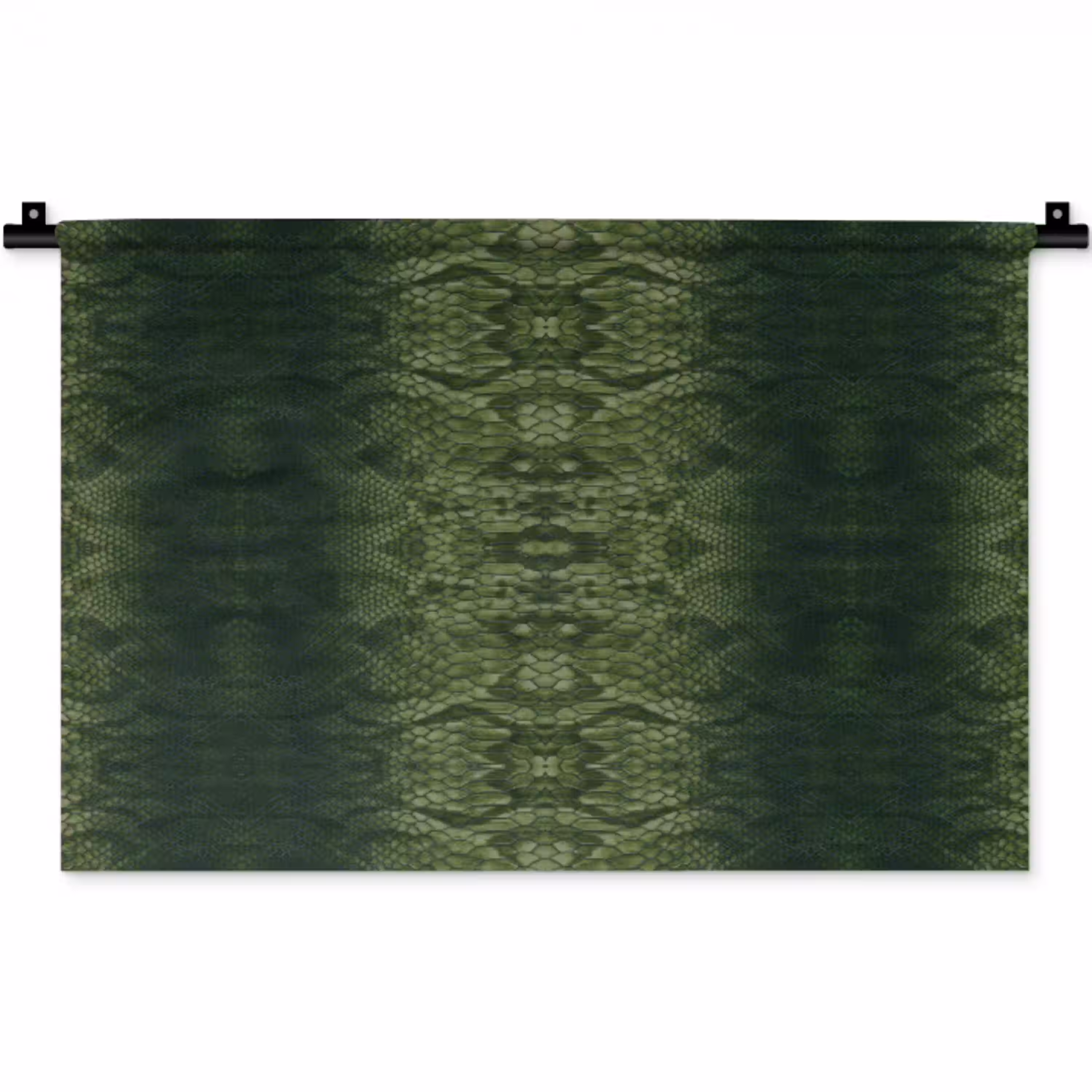 Slang - Boa - Groen Wandkleed katoen klein 269 -zz3d