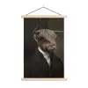 Oude Meesters - Schotse Hooglander - Dieren textielposter latten blank klein -3d
