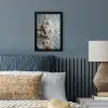 Anker - Hout - Schelpen - Zand fotolijst zwart zonder passe partout klein -sfeer3