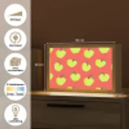 Appels - Modern - Groen Light Box met kabel (Tafellamp) klein 924 -USP_websiteoverzichtNL