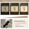 Pinguïn - Geel - Energiek - Rolschaatsen Light Box met batterij (Wandlamp kind) middel -USP_dimbaarNL