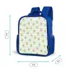 Zee - Ster - Strepen - Blauw Kinderrugzak - Blauw middel 862 -productfoto_formaten
