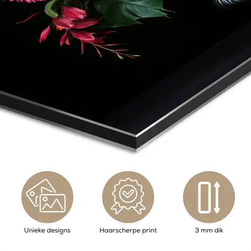 Bloemen - Boeket - Sierlijk aluminium wit klein -closeup_NL