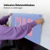 Ciao - Roze - Blauw - Golvend Inductie beschemer met haakjes klein -ky-ophangen-de