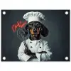 neon-chefs-kiss-5-4 tuinposter los doek klein -3d