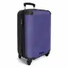 Lederen look paars NBS - Handbagage koffer - Volwassenen Unisex middel -productfoto_3d