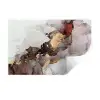 Rood - Marmer - Goud Muursticker klein -3d