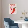 Pittig - Pepers - Rood poster papier klein -sfeer3
