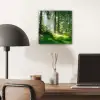 Natuur - Bomen - Bos - Groen - Zon - Gras - Planten aluminium wit klein -sfeer5