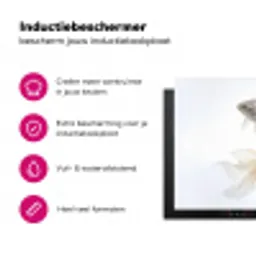 Goudvissen - Modern - Wit Inductie beschermer vinyl 3mm klein -wsfeer2_website
