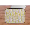 Zebra - Modern - Meerkleurig laptophoes neopreen klein 279 -tafel