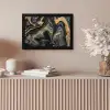 Marmer - Acryl - Goud - Luxe - Abstract fotolijst zwart zonder passe partout klein -sfeer5