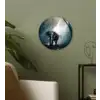 Olifant - Dieren - Licht - Bos - Natuur - Wilde dieren Wandcirkel kunststof plaat 5mm dik klein -sfeer3