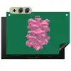 Abstract - Pink - Lijnen - Groen Inductie beschemer met haakjes klein -3d