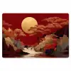 Volle maan - Landschap - Waterval Placemat vinyl groot -zzsfeer1_Kitchenyeah-website