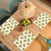 Vintage - Ananas - Blad Placemat vinyl groot 368 -zzsfeer5_Kitchenyeah-website