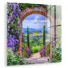 Doorkijk - Toscane - Landschap - Poort plexiglas 5mm klein -zzzproduct_nieuw