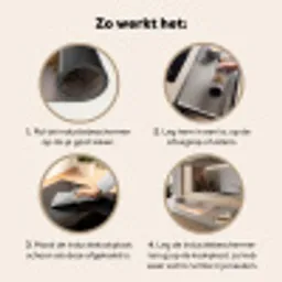 Pier - Zonsondergang - Strand Inductie beschermer vinyl 3mm middel -sfeer9